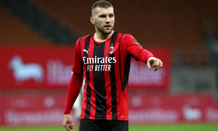 Milan: Rebic neanche in panchina contro l'Atalanta