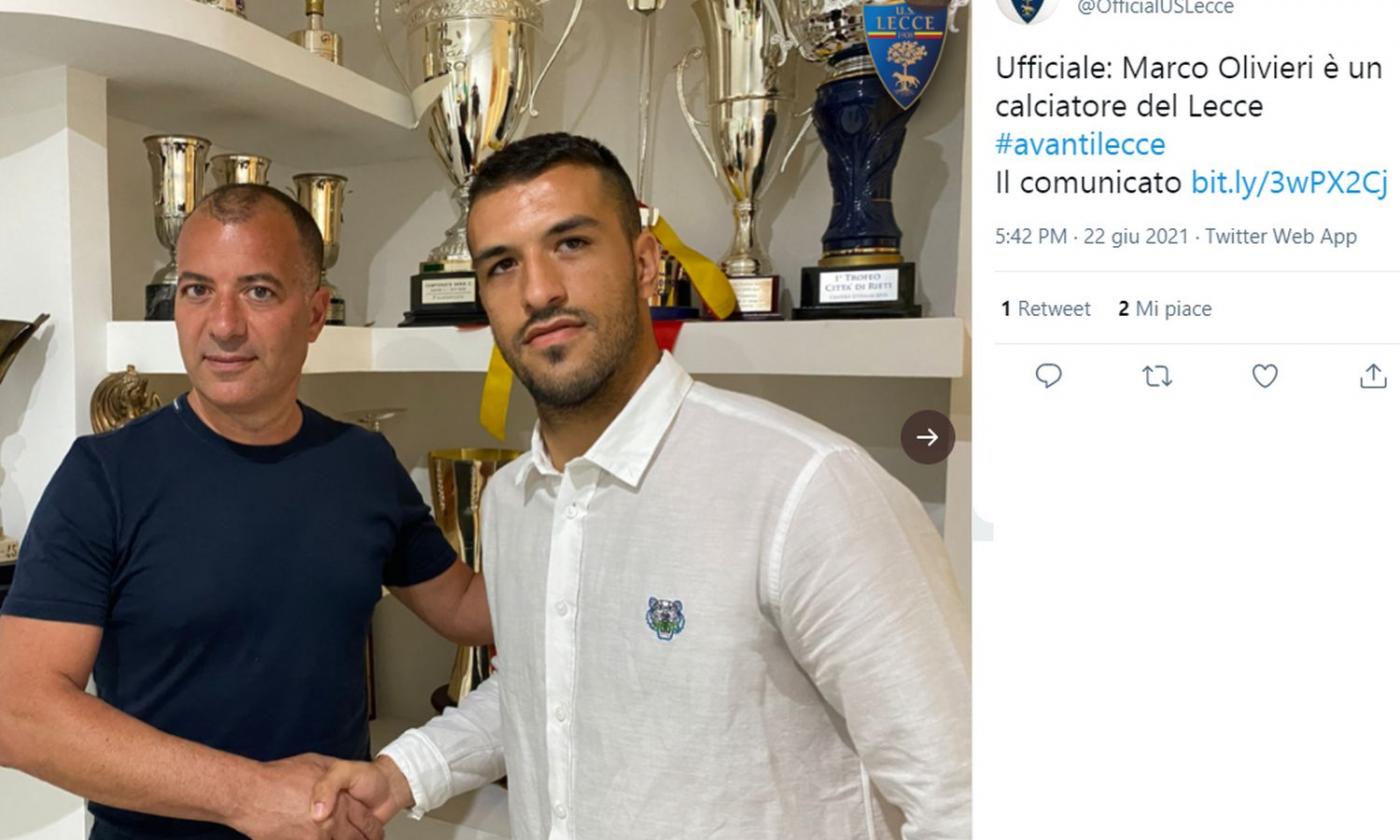 Lecce, UFFICIALE: dalla Juve arriva Olivieri, la formula