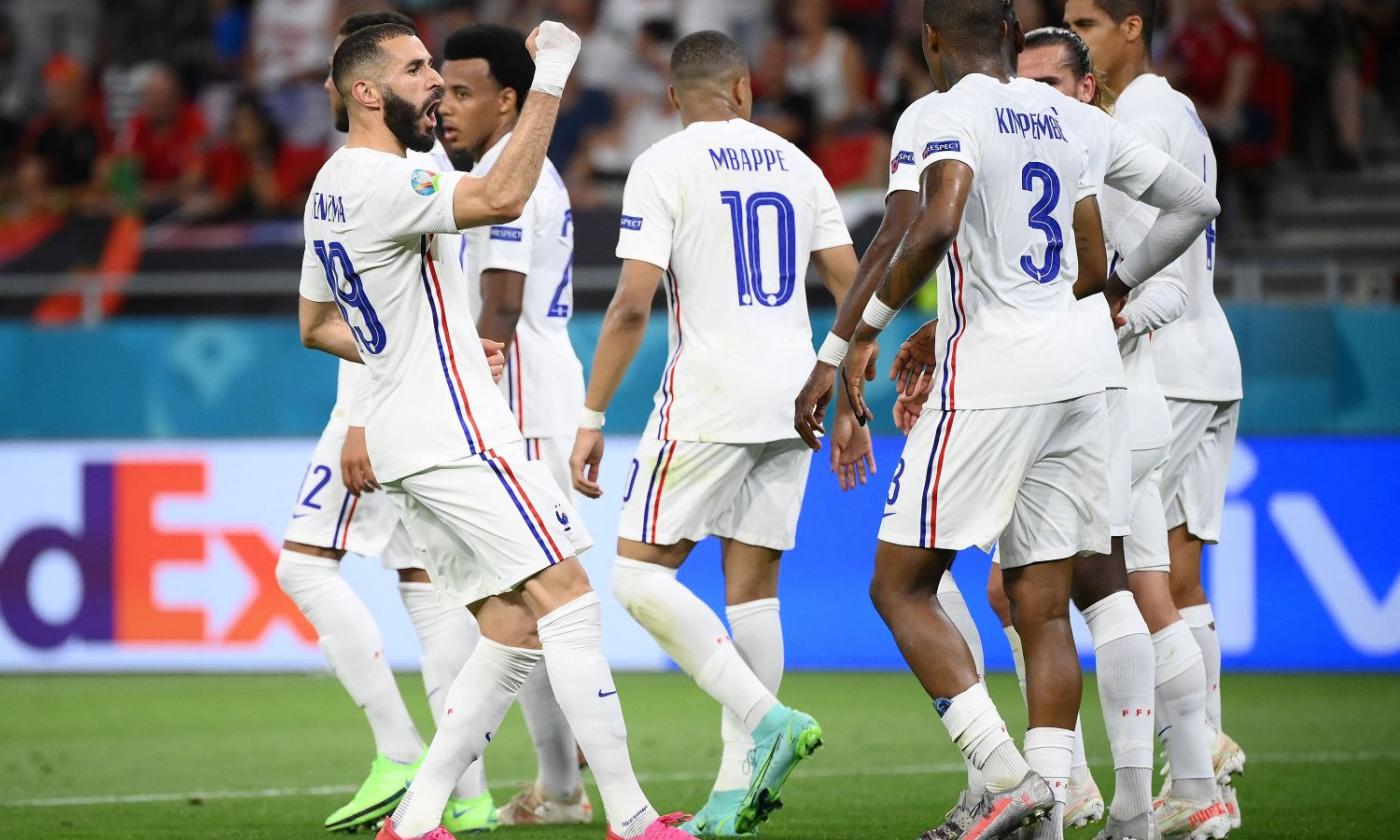 Portogallo-Francia 2-2: il tabellino