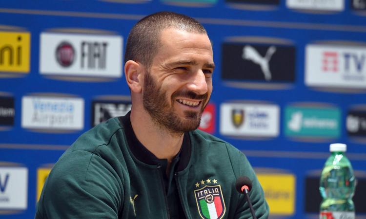 Bonucci: 'Allegri scelta giusta per la Juve. Il mercato non disturba questa Nazionale. Fuoriclasse? Da noi è il gruppo. Kean...'