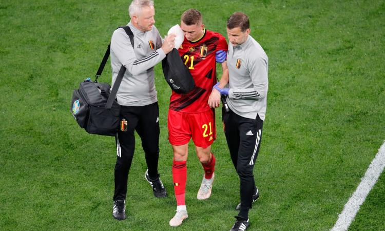 Belgio, doppia frattura oculare per l'ex Atalanta Castagne: si opera, Europei finiti