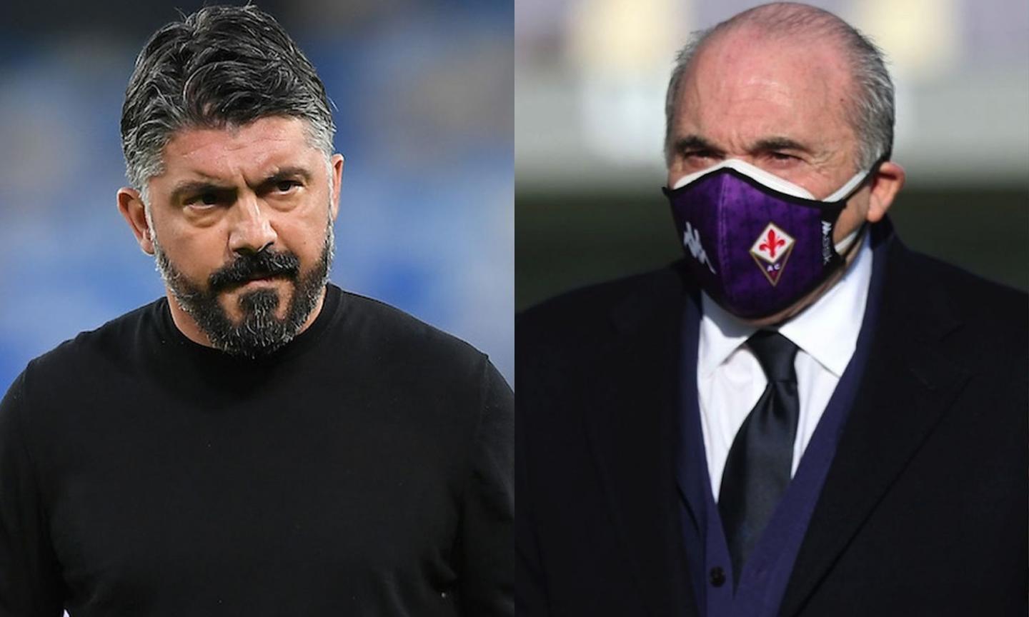 Il Milan, il Napoli, ora la Fiorentina: Gattuso litiga con tutti, possibile che la colpa sia sempre degli altri?