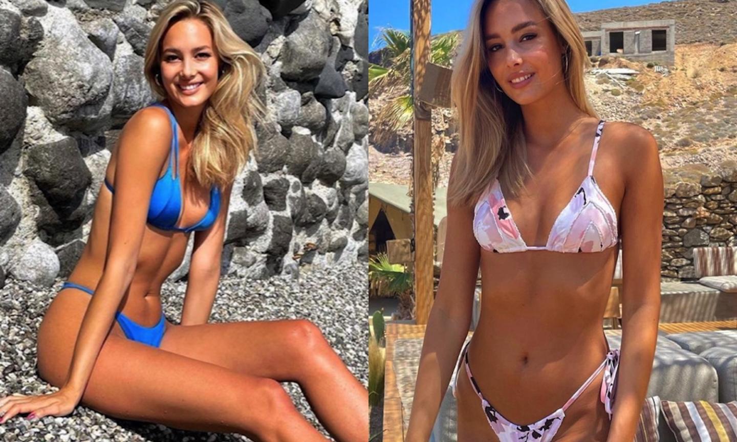 Viky Varga, vacanze bollenti a Mykonos. Le FOTO in bikini di lady Pellè fanno impazzire i social