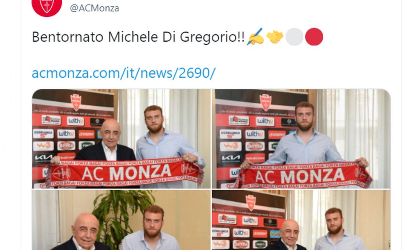 Monza, UFFICIALE: dall'Inter torna Di Gregorio