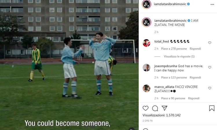 'I am Zlatan': Ibra posta sui social le prime immagini del nuovo film su di lui. La prima il 10 settembre, il VIDEO