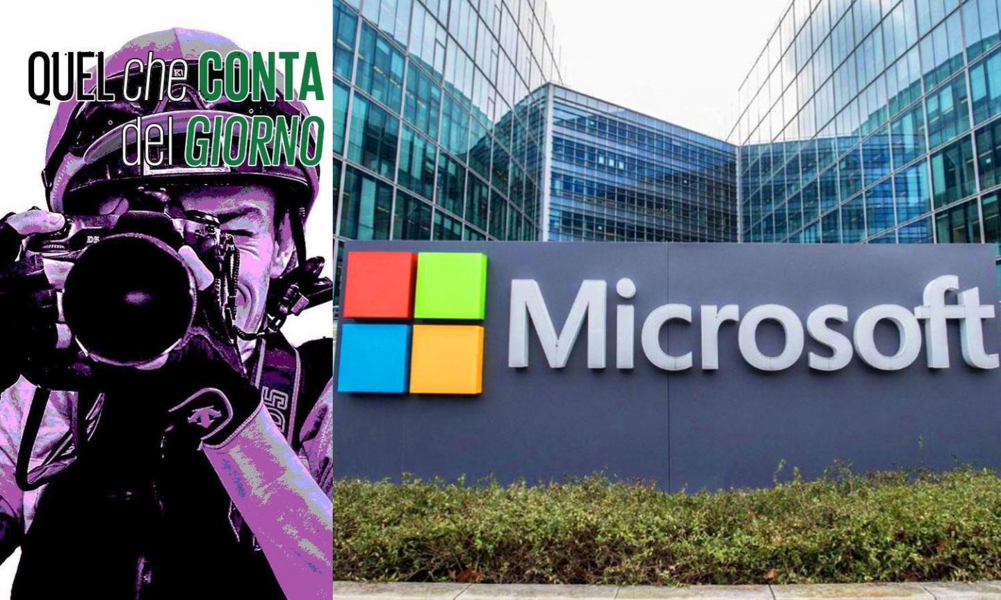 Microsoft: 365 miliardi di profitti, zero dollari di tasse pagate. Caso Chioggia: razzisti in Italia? Ma quando mai!