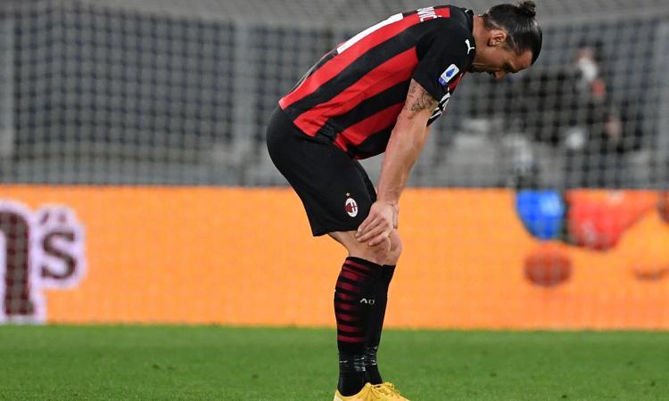 Calciomercato Milan: ansia per il ginocchio di Ibra, i due nomi per l'attacco