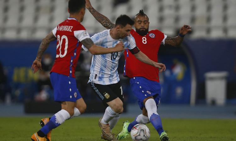 Vidal brilla contro Messi, col Cile è un altro giocatore. Ma il futuro all'Inter resta un rebus: 'Mi piace il Messico...'