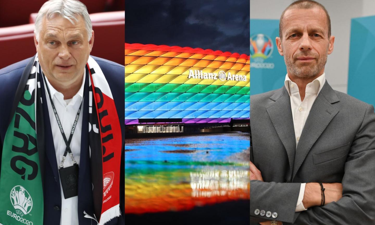 Germania-Ungheria, il caso dello stadio arcobaleno diventa politico. La doppia morale della Uefa di Ceferin