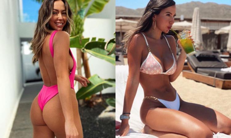 Patricia in topless in spiaggia, 'placcata' dal suo Llorente FOTO