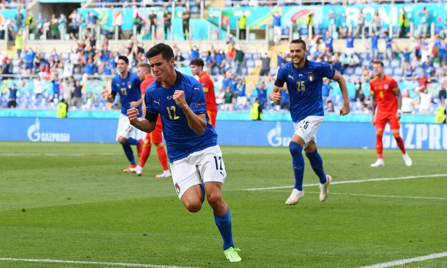 Italia, l'1-0 al Galles segna un record