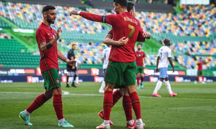 Amichevoli nazionali: segna Ronaldo, tris Portogallo a Israele