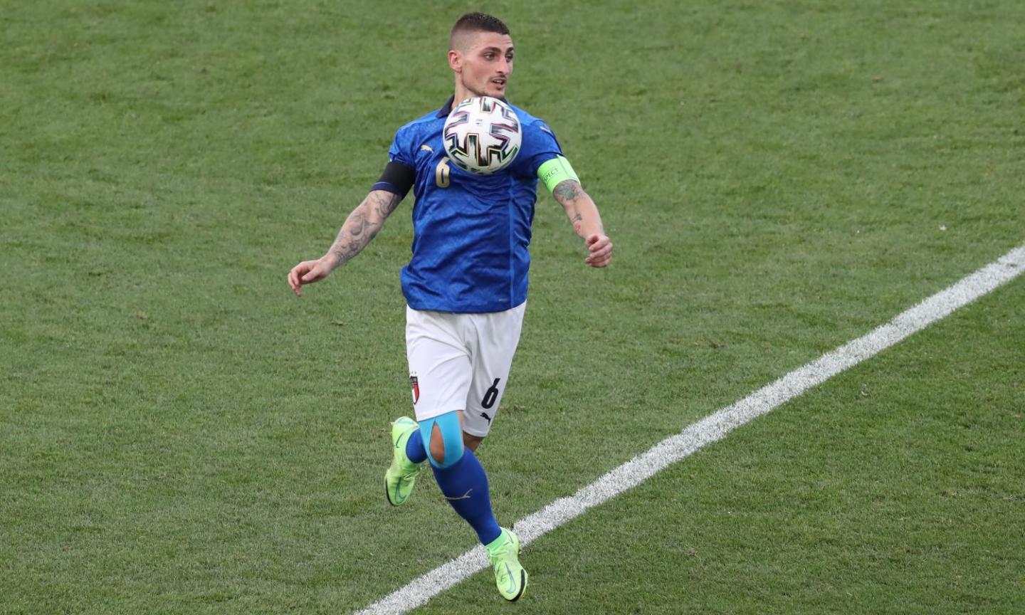 Italia-Austria, le formazioni ufficiali: Mancini sceglie Verratti, gioca Berardi. Arnautovic dal 1'