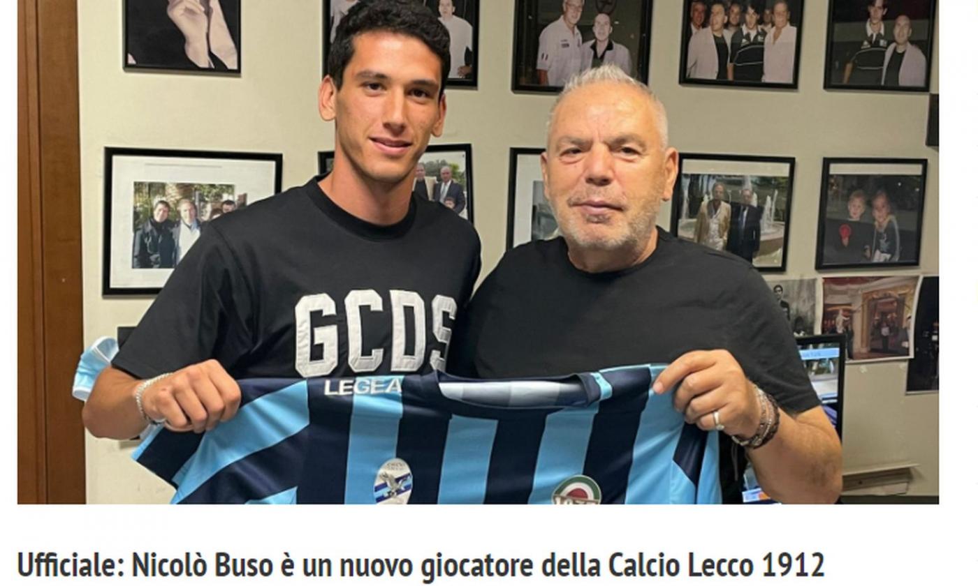 Lecco, UFFICIALE: arriva l'ex Roma Buso, miglior attaccante della scorsa Serie D