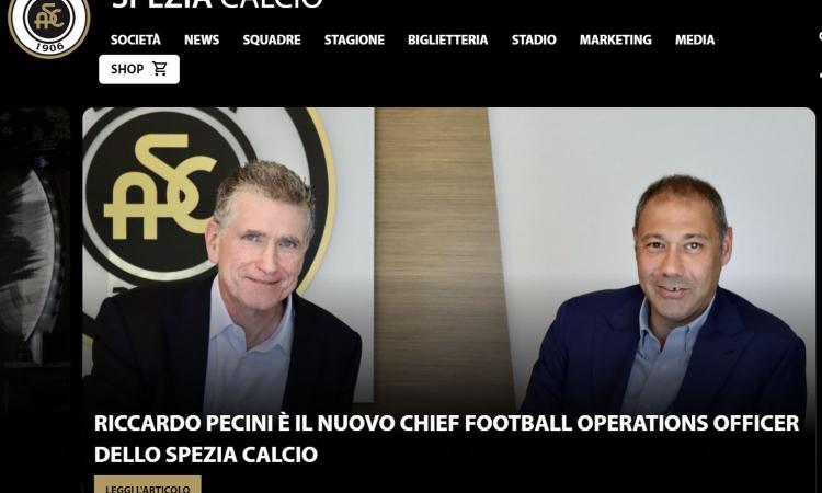 Spezia, il ds Pecini: 'Non siamo preoccupati, è la quarta giornata. Però nessun alibi'