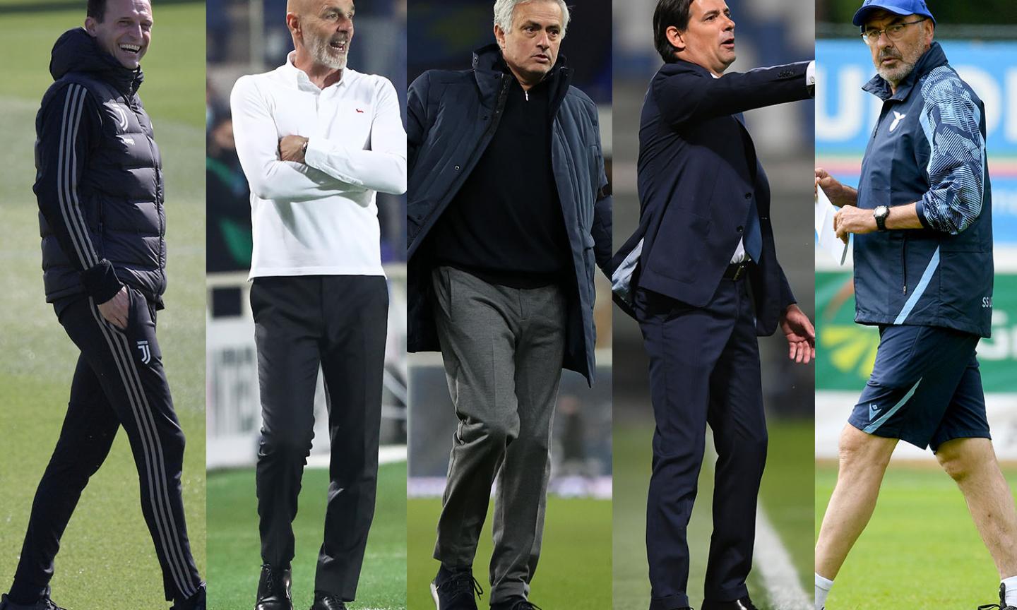 Milan e Juve inizio e fine duri, per l'Inter tour de force Champions. Sarri, Mourinho, Spalletti: che calendario