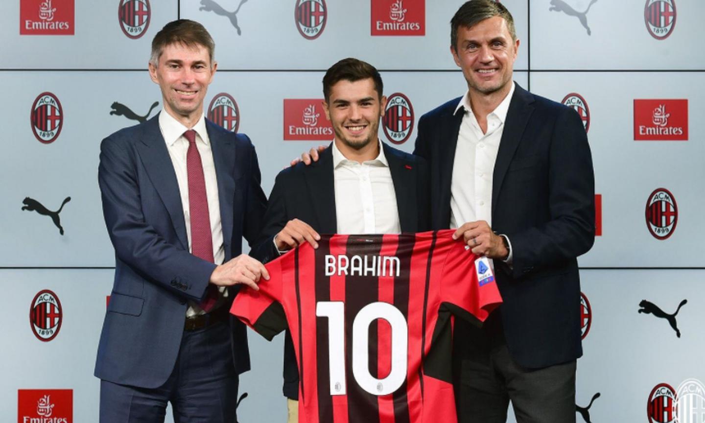 Milan, prima di Brahim con la 10