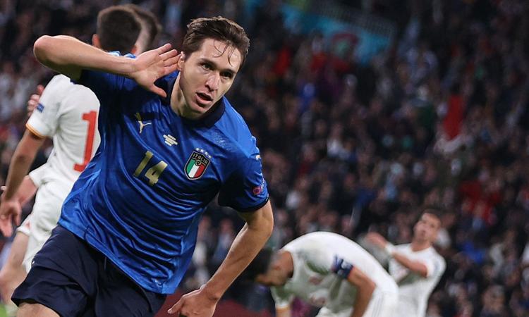 Dall'Italia a Juve e Fiorentina, Chiesa è da urlo quando c'è l'eliminazione diretta: che numeri!