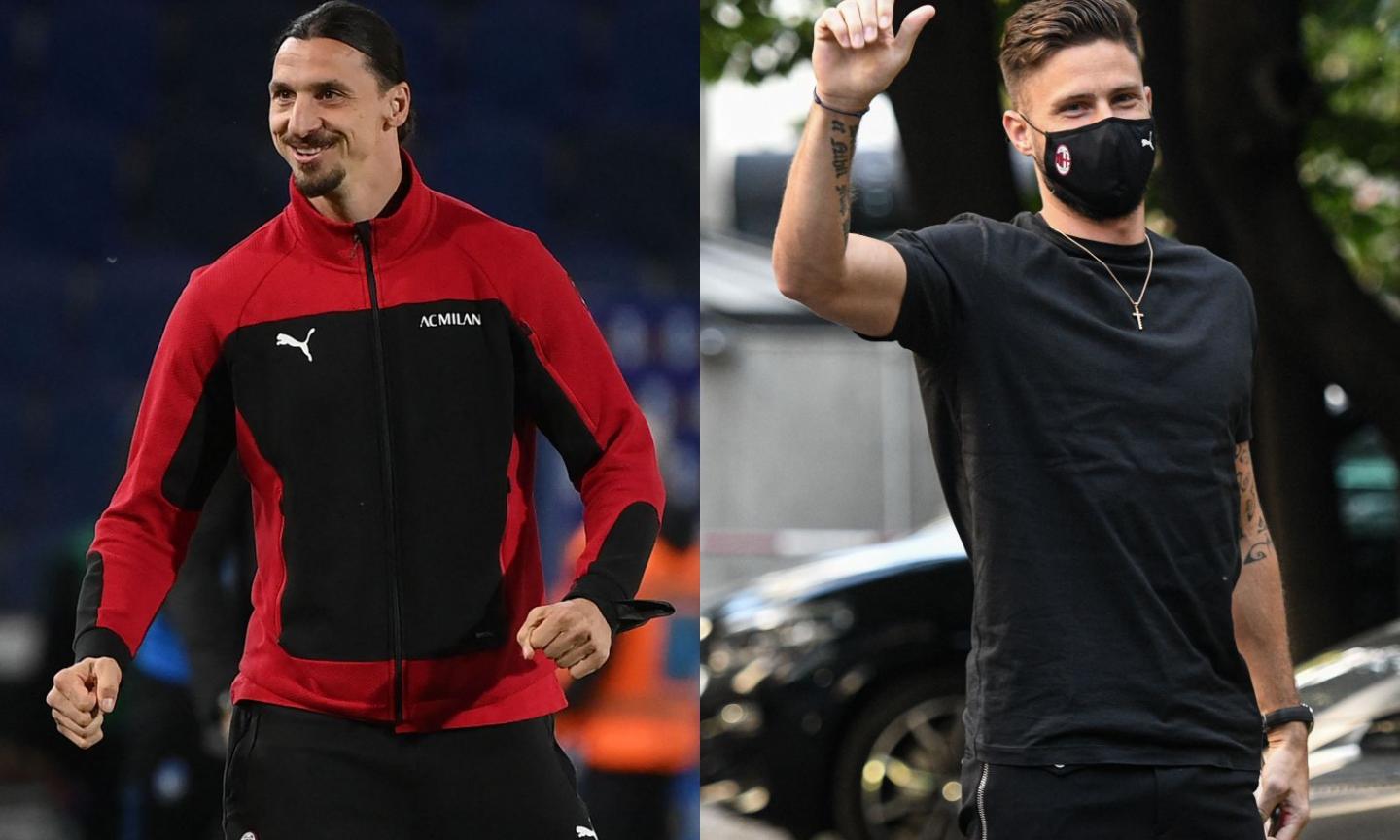 Ibrahimovic con Giroud, ma non solo: il doppio centravanti è un’arma in più per Pioli