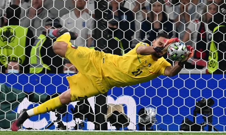 Italia, Donnarumma eletto miglior giocatore di Euro 2020