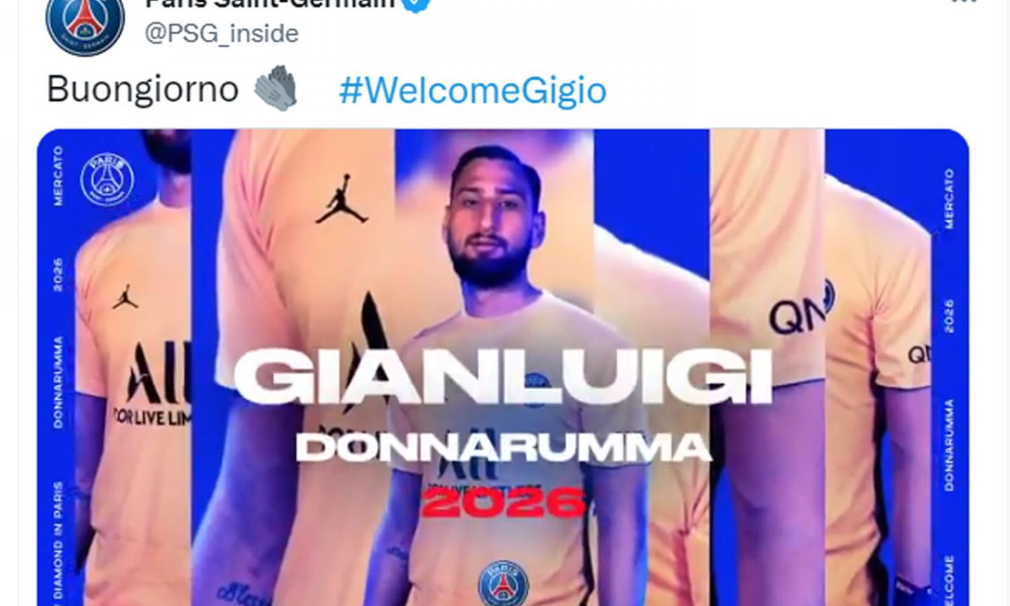 PSG, UFFICIALE: ecco Donnarumma! 'Qui per continuare a crescere, voglio vincere il più possibile'