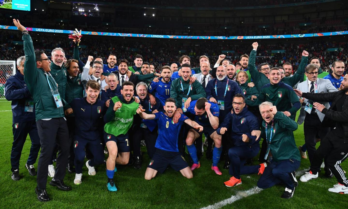 Italia: allenamento a porte chiuse, poi Inghilterra-Danimarca con grigliata. La Figc porta a Wembley 1000 tifosi