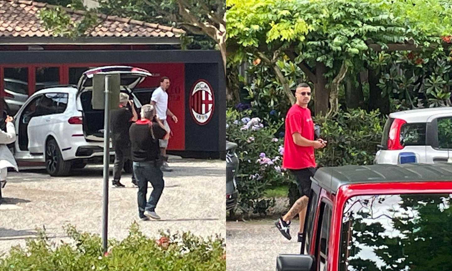 Milan, al via la nuova stagione: calciatori a Milanello, ci sono Ibra e Tomori, applausi per Tonali VIDEO