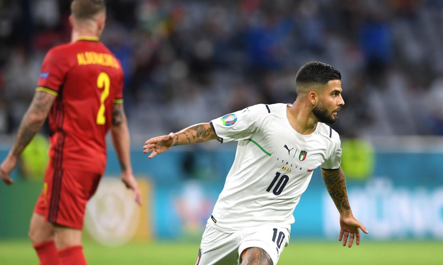 Euro 2020, Belgio-Italia: Insigne vince il premio di MVP!