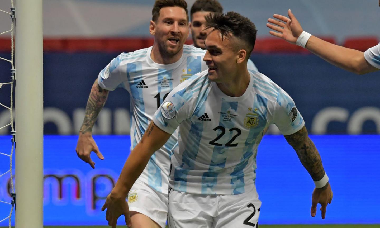 Lautaro gol, Argentina in finale di Coppa America: meglio di Higuain e Aguero, l'Inter studia il rinnovo