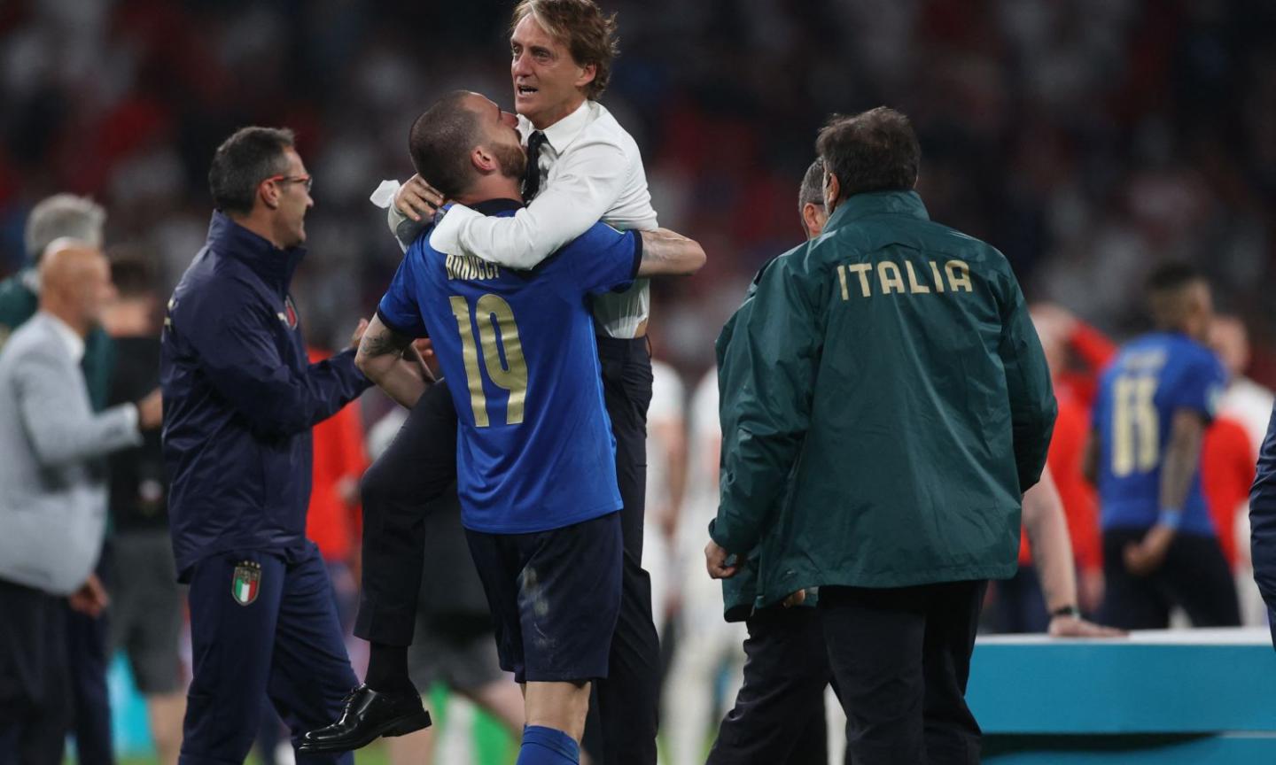 Le lacrime di Mancini, che cancella definitivamente l'incubo di Wembley: è lui il vero vincitore dell'Europeo