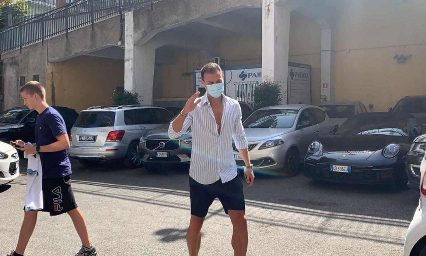 Lazio, Radu in Paideia questa mattina per le visite mediche: oggi in gruppo