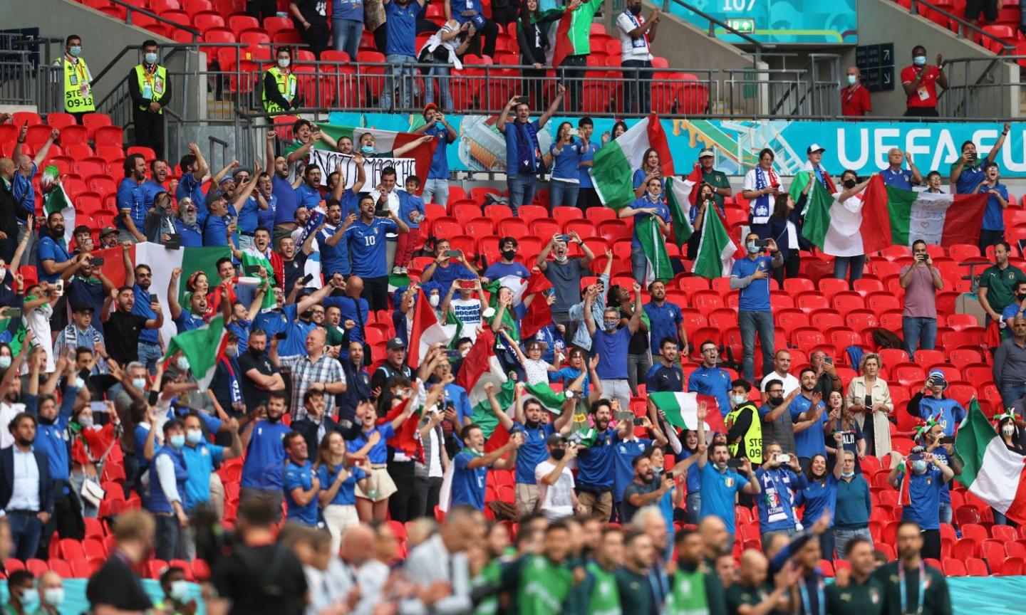 Italia, nuovi biglietti per la semifinale con la Spagna: 6400 tagliandi per i tifosi azzurri residenti in Regno Unito o Irlanda