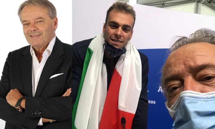 Turrini e Paltrinieri a CM: 'Mi hai fatto morire', 'Questa è più bella di quella di Rio'. E c'è un messaggio per la Juve...