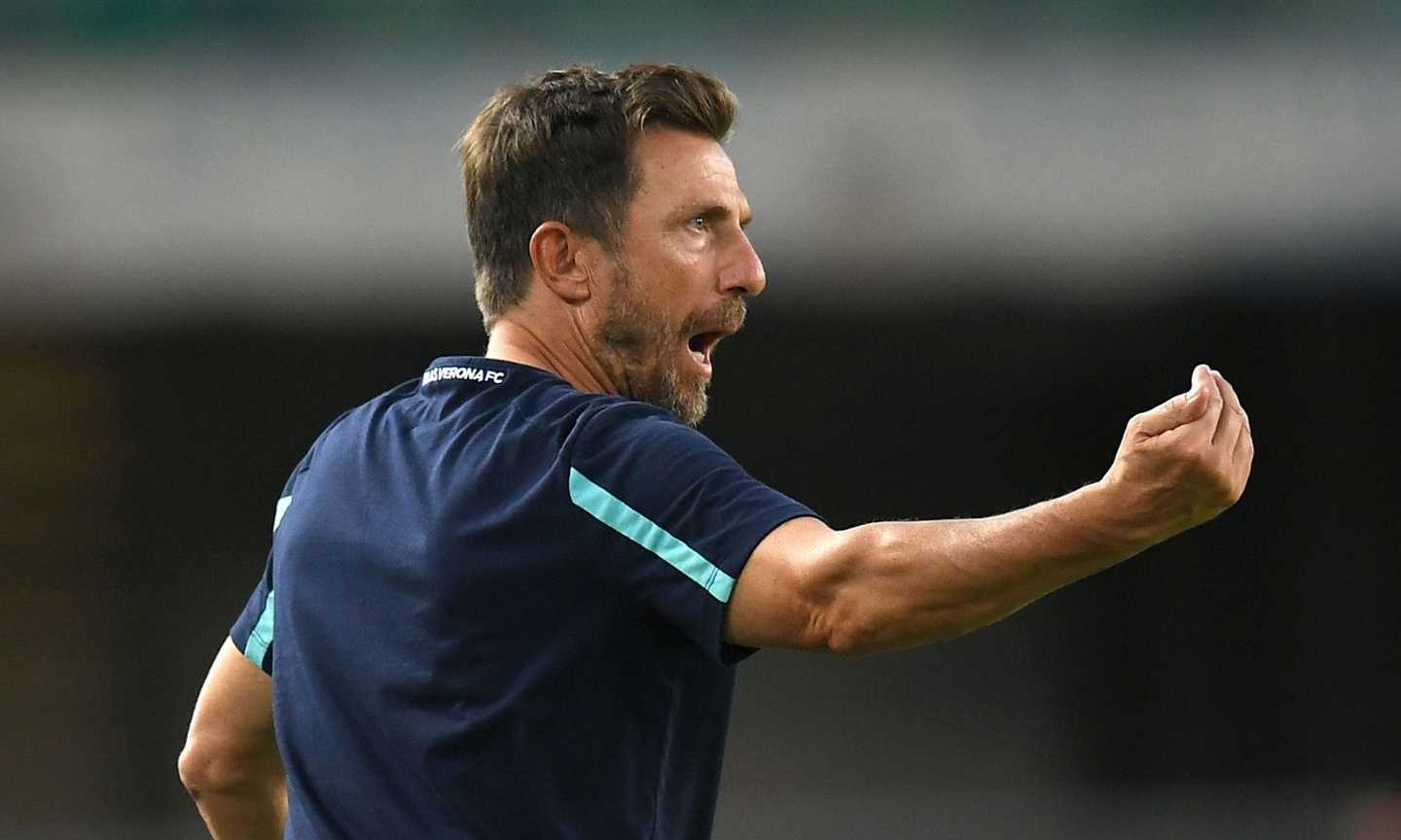 Verona, Di Francesco: 'Zero punti, ma la squadra non è in difficoltà'