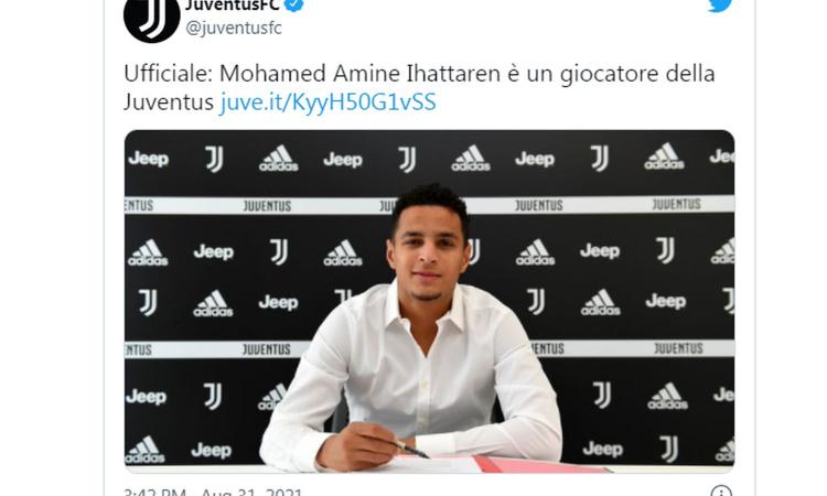 Juventus: UFFICIALE Ihattaren, che va alla Sampdoria in prestito