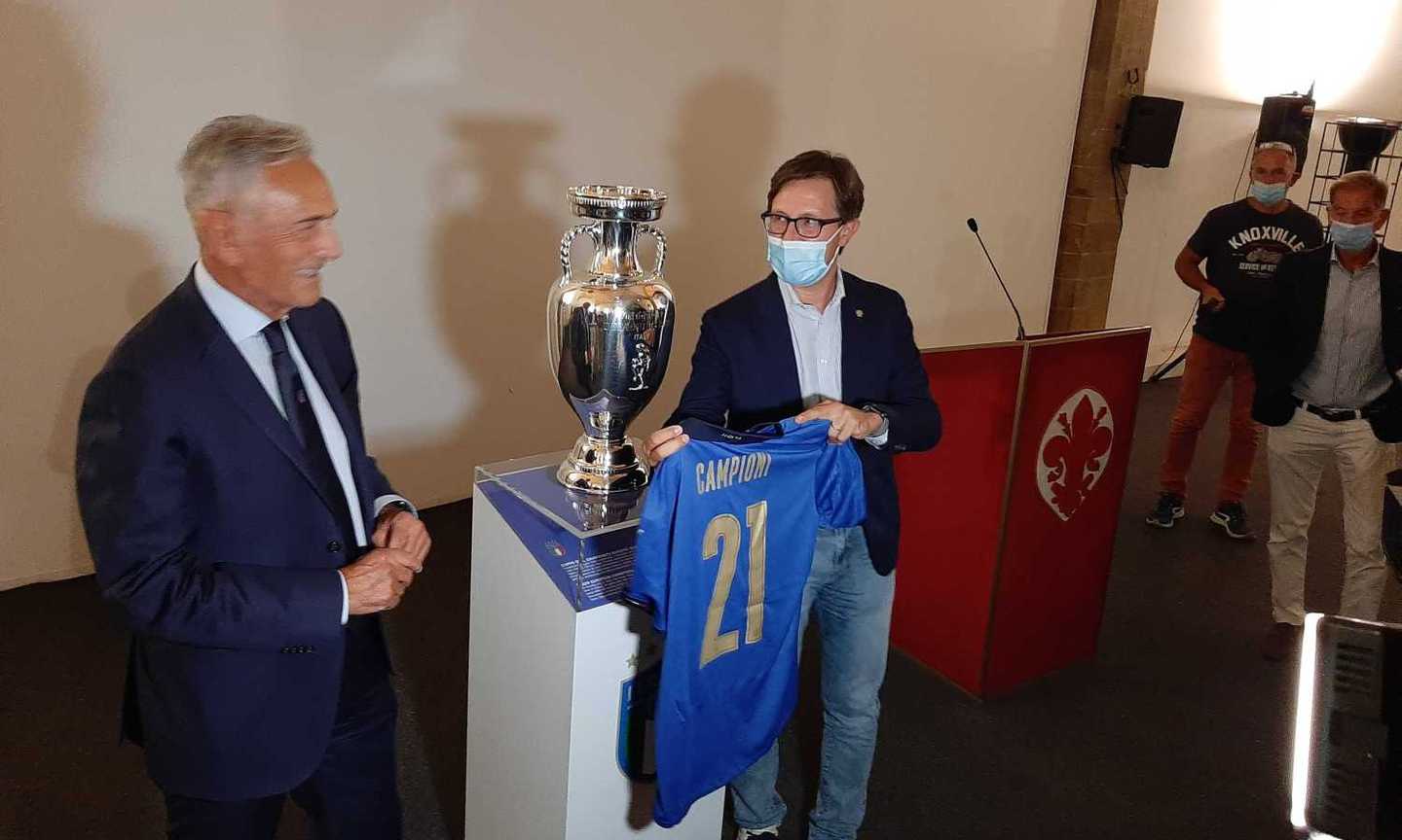 Sindaco di Firenze: 'Giovedì la città si colorerà di azzurro per omaggiare i Campioni d'Europa'