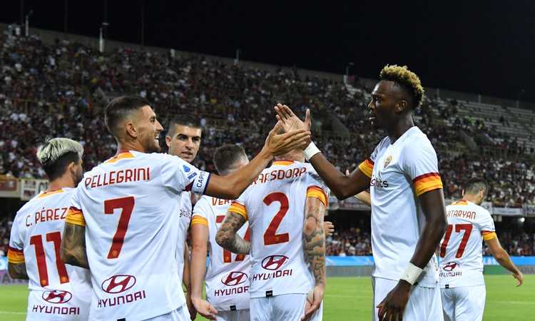 Roma, tutta la squadra a cena fuori per preparare la finale Roma, tutta la squadra a cena fuori per preparare la finale