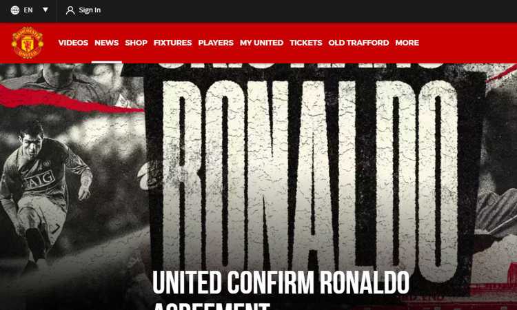 MANCHESTER UNITED, UFFICIALE IL RITORNO DI RONALDO!