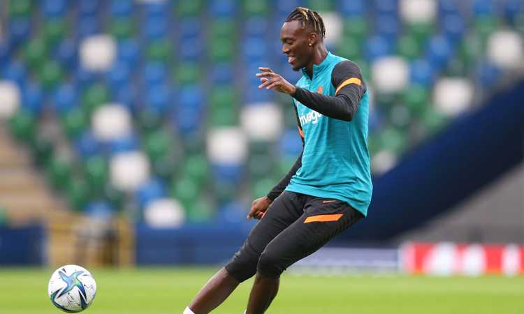 Abraham alla Roma, il saluto del Chelsea