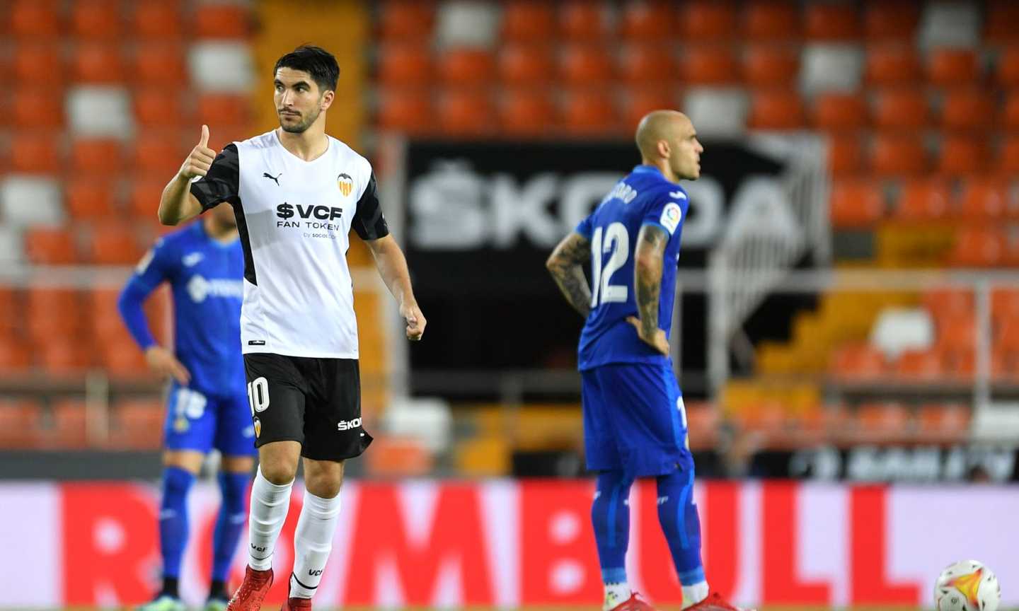 Liga, buona la prima per Bordalas con il Valencia: battuto 1 a 0 il Getafe grazie ad un rigore di Soler