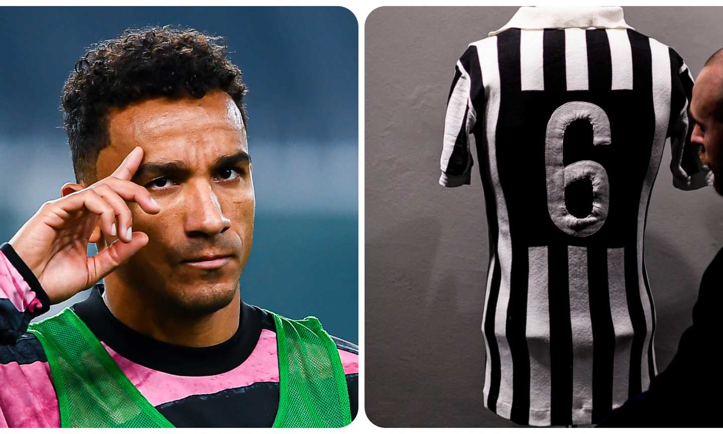 Danilo sceglie la 6 della Juve e la dedica a Scirea: 'Per chi ha lavorato con correttezza' FOTO