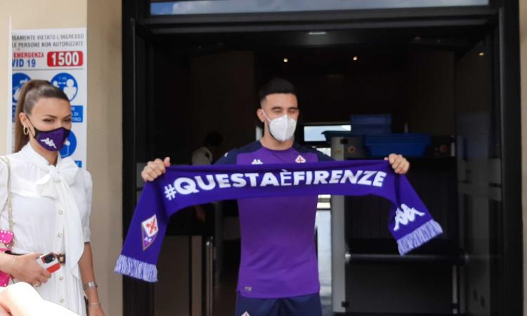 Fiorentina:è arrivato Nico Gonzalez, l'acquisto più costoso della storia viola FOTO e VIDEO