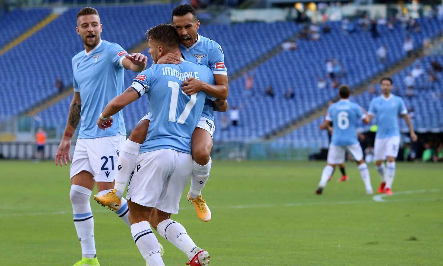 Lazio-Spezia 6-1: il tabellino del match