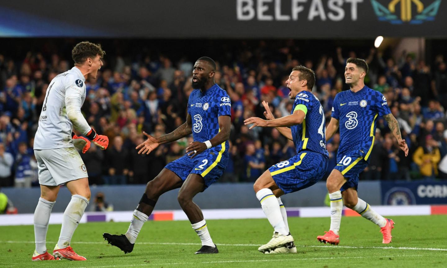 Abraham riprende la festa del Chelsea: show di Rudiger VIDEO