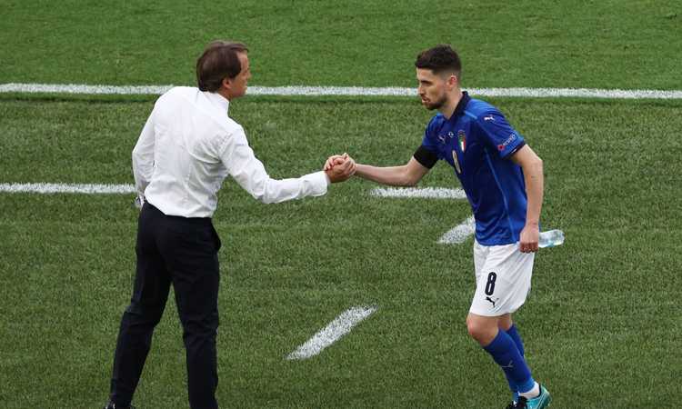 Italia, Mancini: 'Magari vinciamo il Mondiale con un rigore di Jorginho'