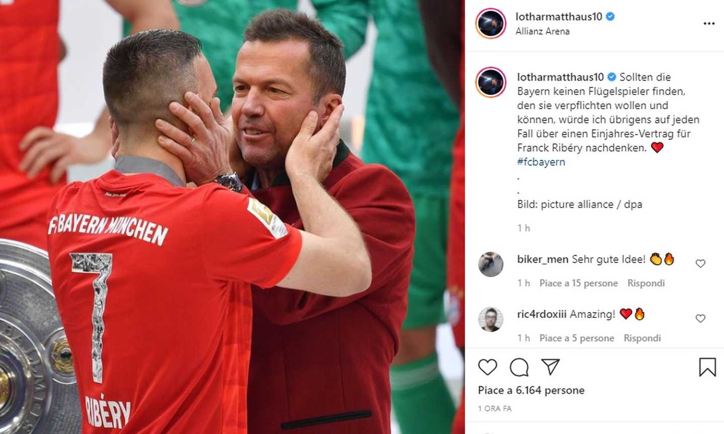 Ribery vuole tornare al Bayern Monaco! La conferma arriva su Instagram, ma Kahn frena