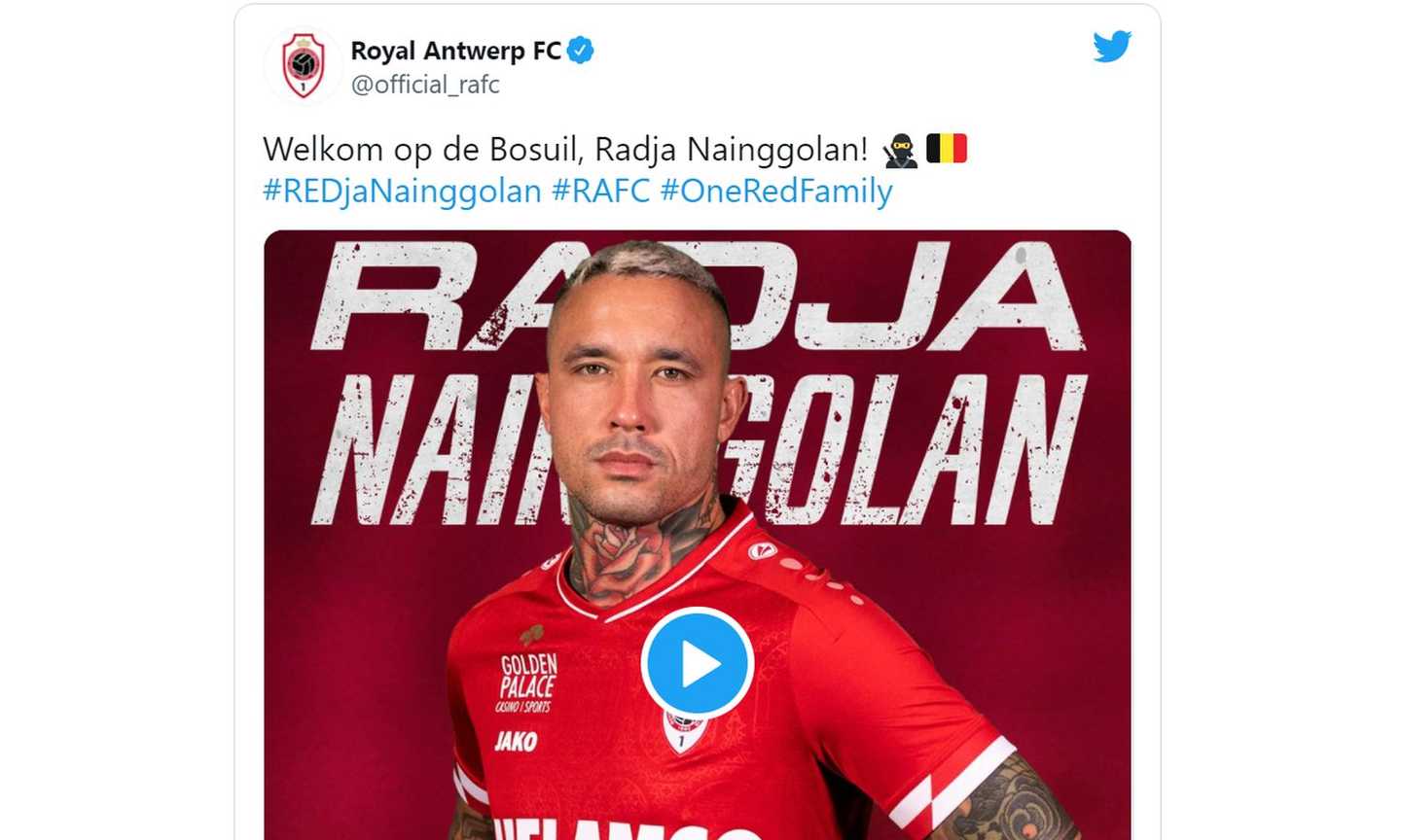 Nainggolan, è UFFICIALE la firma col Royal Antwerp