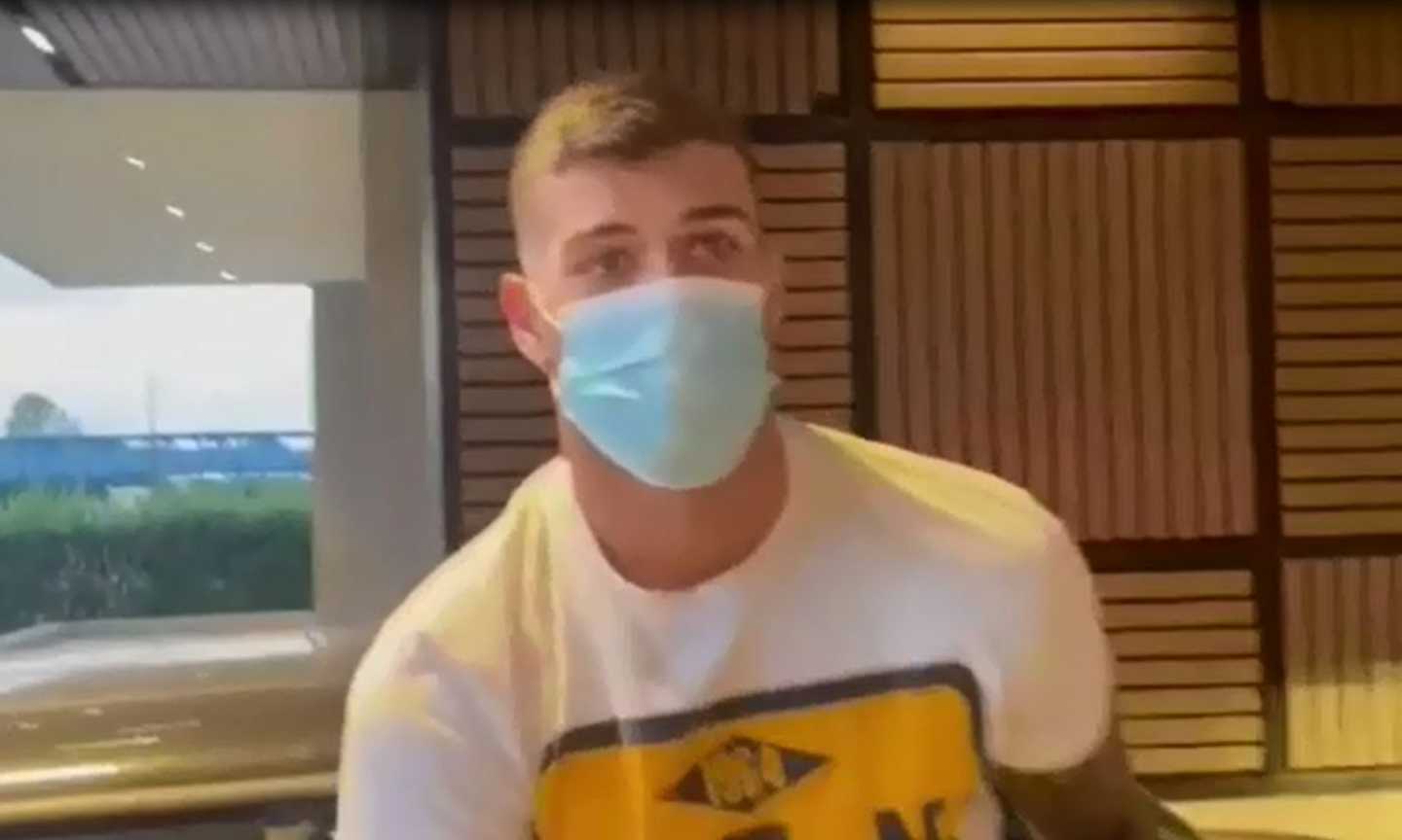 Milan, Pellegri è arrivato in Italia: 'Sono felice, non vedo l'ora di iniziare questa avventura' FOTO e VIDEO