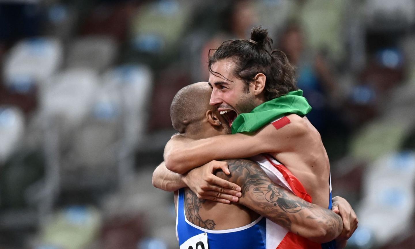 Olimpiadi: TAMBERI NELL'ALTO E JACOBS NEI 100 M, DOPPIO INCREDIBILE ORO!