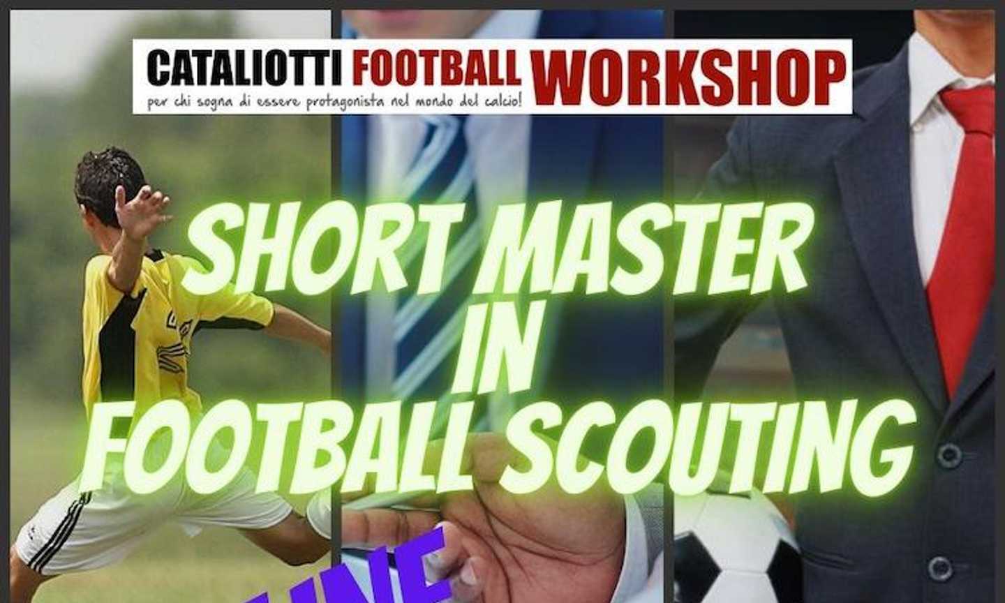 Short Master in Football Scouting: corso online con Stage di 6 mesi